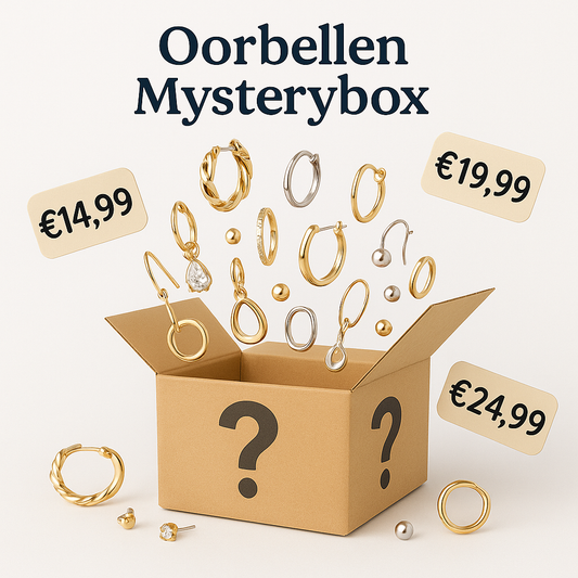 Oorbellen Mysterybox – cadeauproof & verrassend
