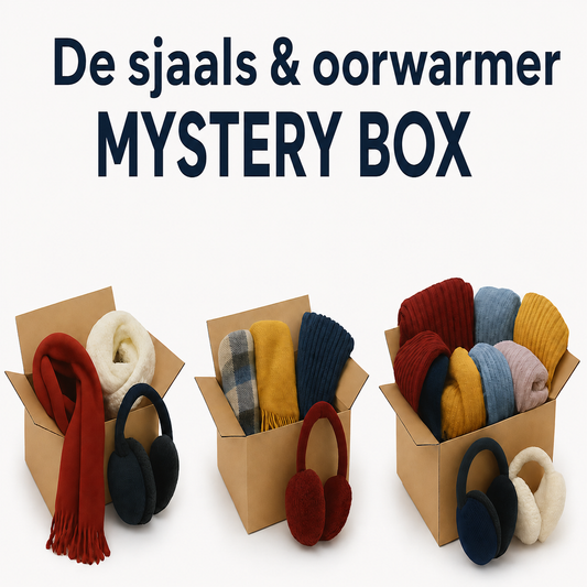 Mysterybox Sjaals en Oorwarmer – warm, stijlvol en verrassend