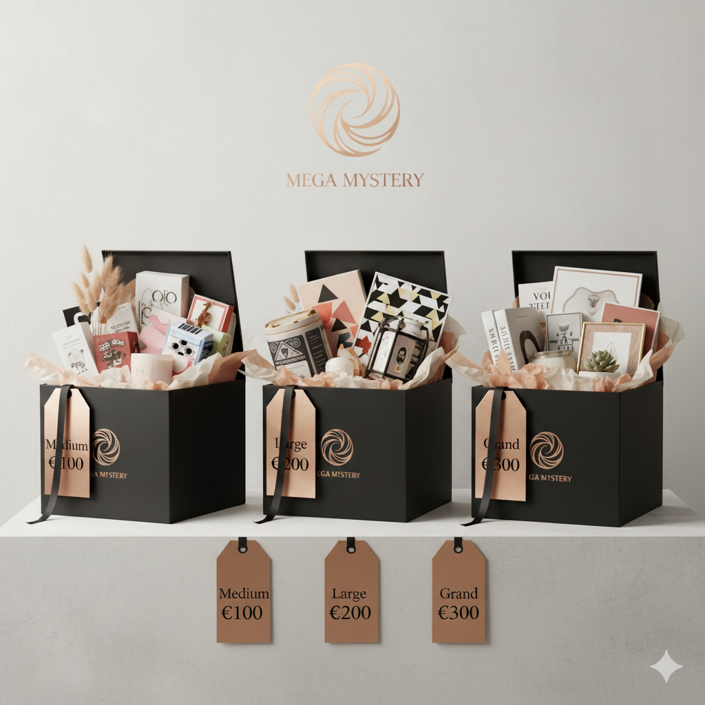 Mega Mysterybox – extra groot & exclusief